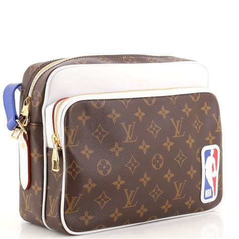 louis vuitton x nba nil messenger|louis vuitton basketball suitcase.